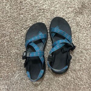 Blue and Purple Women’s Chacos